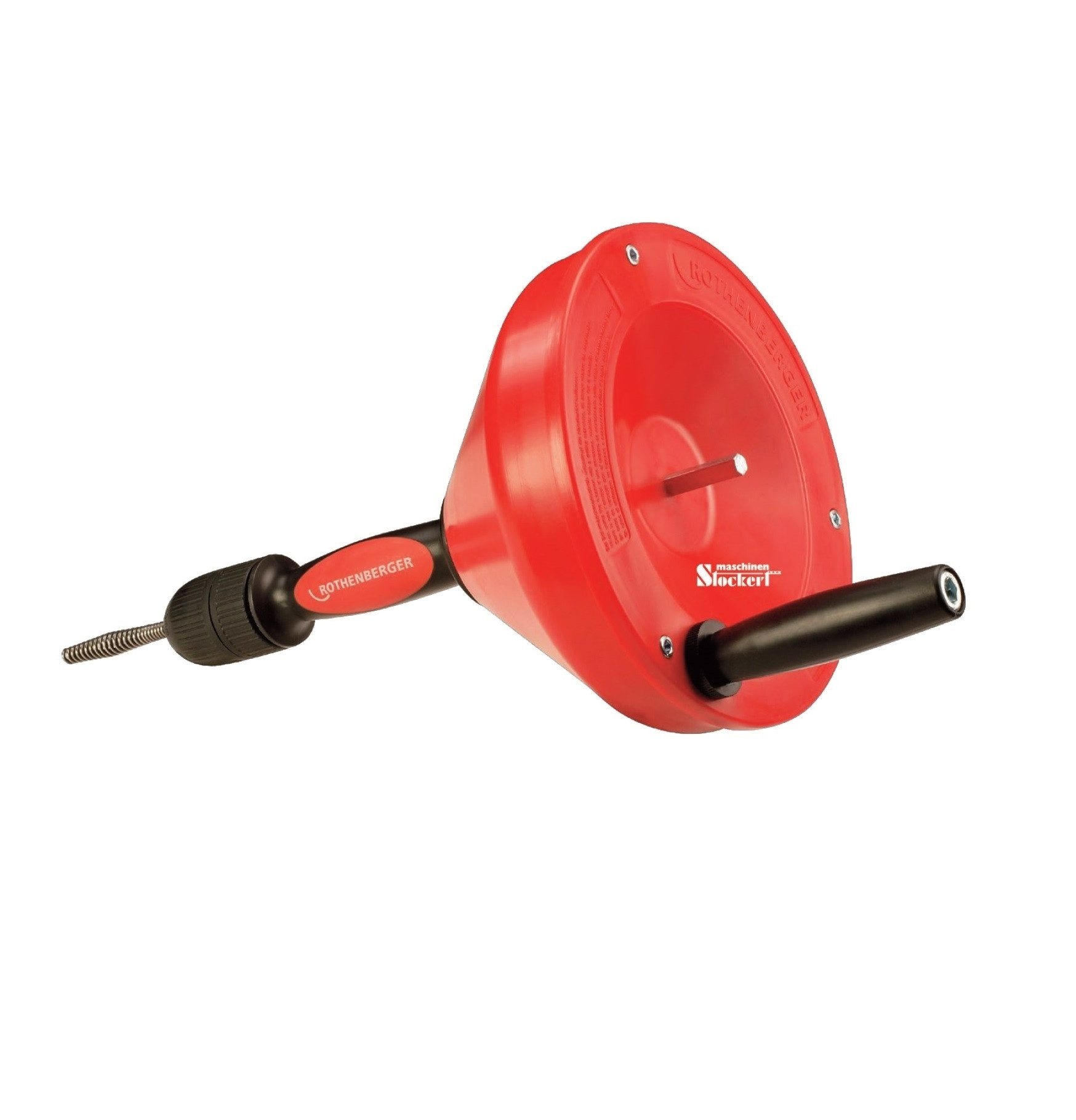 Rohrreinigungsmaschine Rospi H+E Plus 7,5m Rohrreinigungsgerät, Handspira