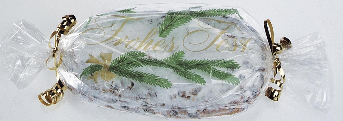 Folia Kugelschreiber folia Stollenschläuche mit Weihnachtsdruck, transp