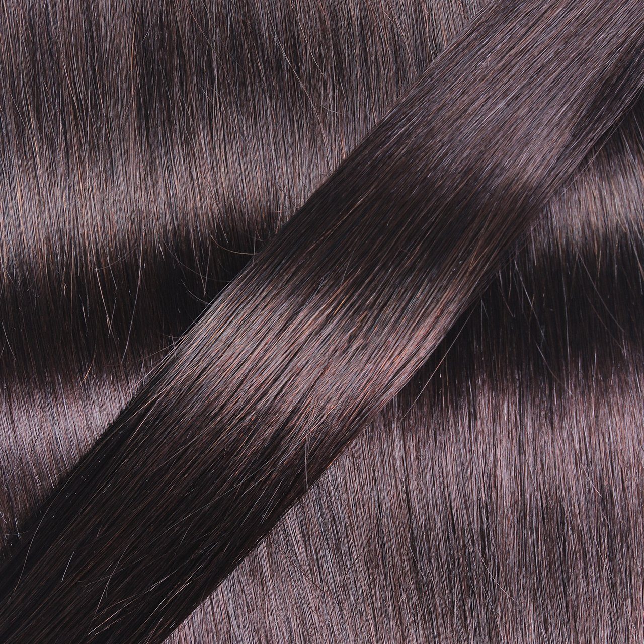 Echthaar-Extension 50cm Hellbraun Ponytail hair2heart Premium #5/0