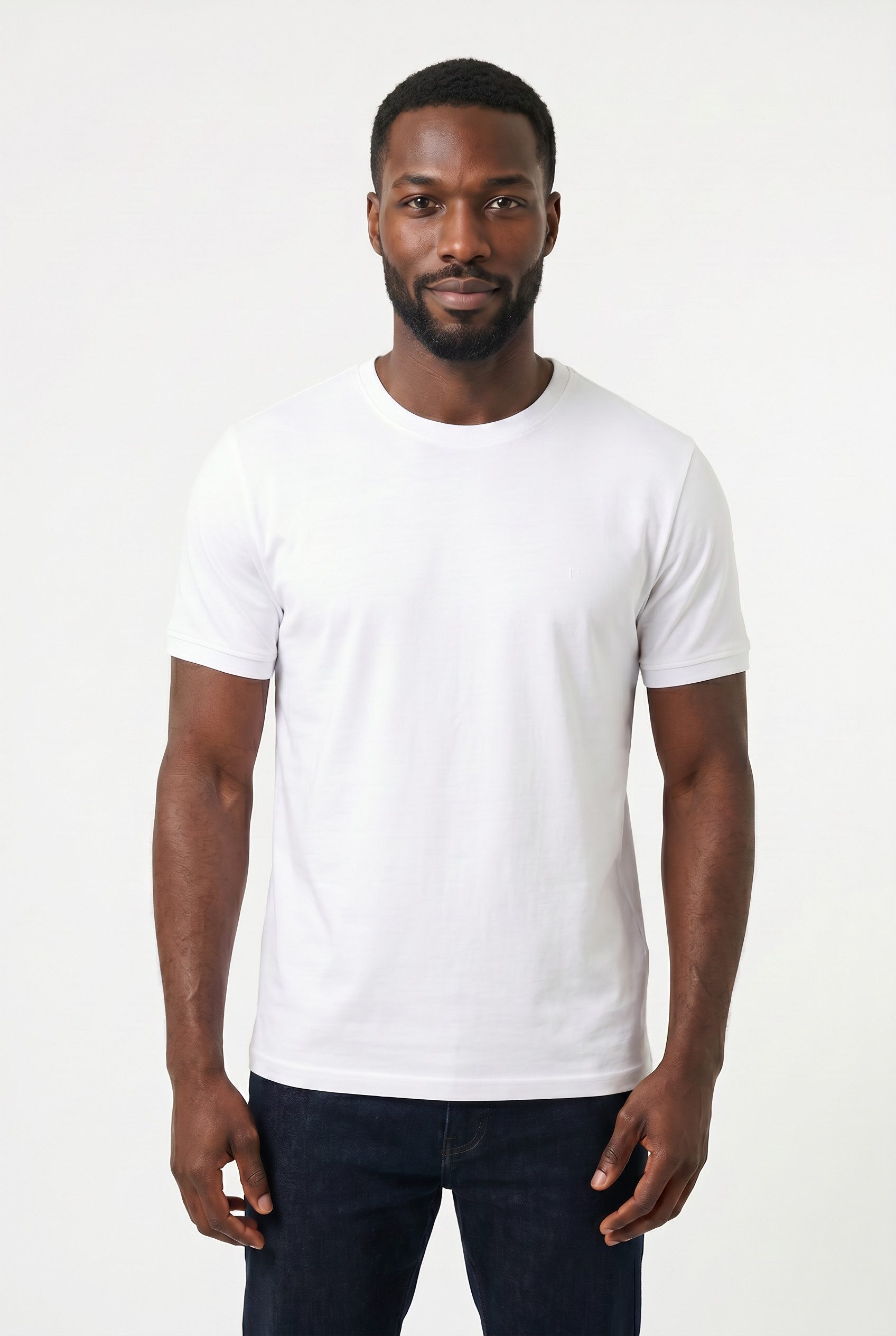 Pierre Cardin T-Shirt T-shirt RH mit Logo Stickerei