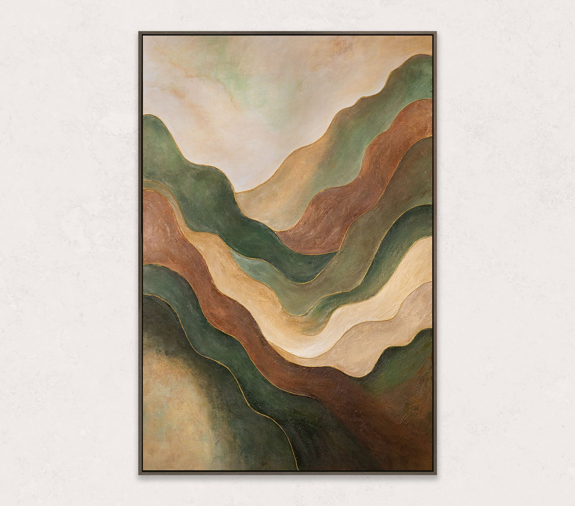 YS-Art Gemälde Abstraktion V