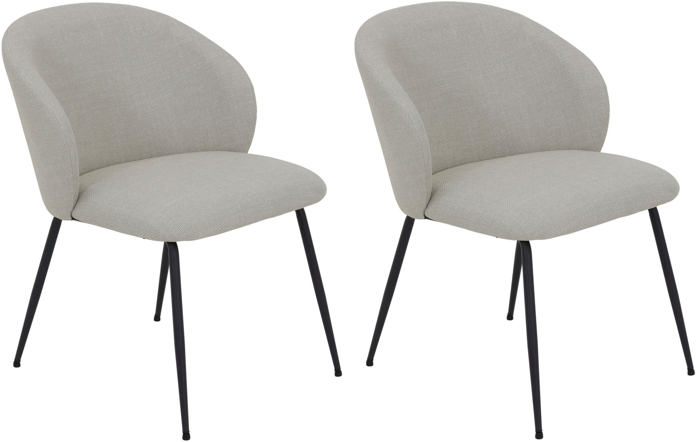 HELA 4-Fußstuhl GRAZ, Esszimmerstuhl (Set, 2 St), XL-Sitzbreite,4-Fuß,Rundr günstig online kaufen