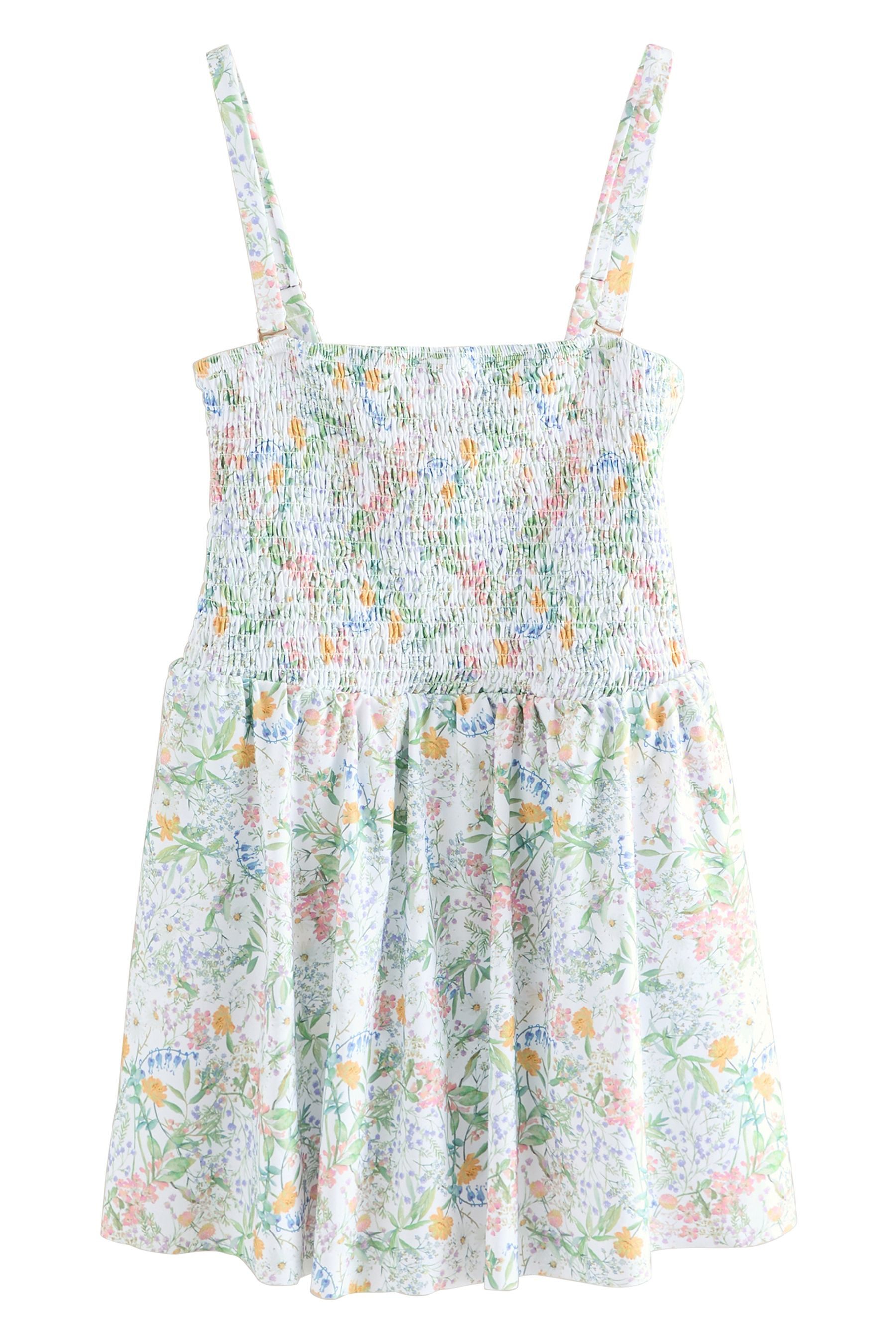 Next Badeanzug Formender, gesmokter Bandeau-Badeanzug mit günstig online kaufen