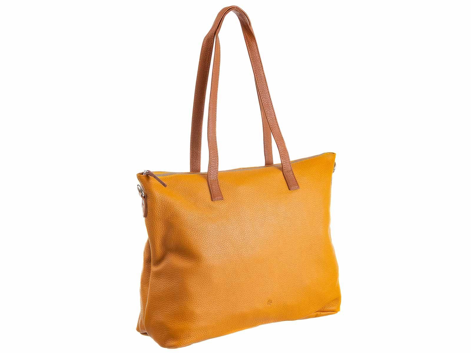 Prato Shopper LM K02 Asif Rindleder geprägt Shopper (1-tlg), Modern