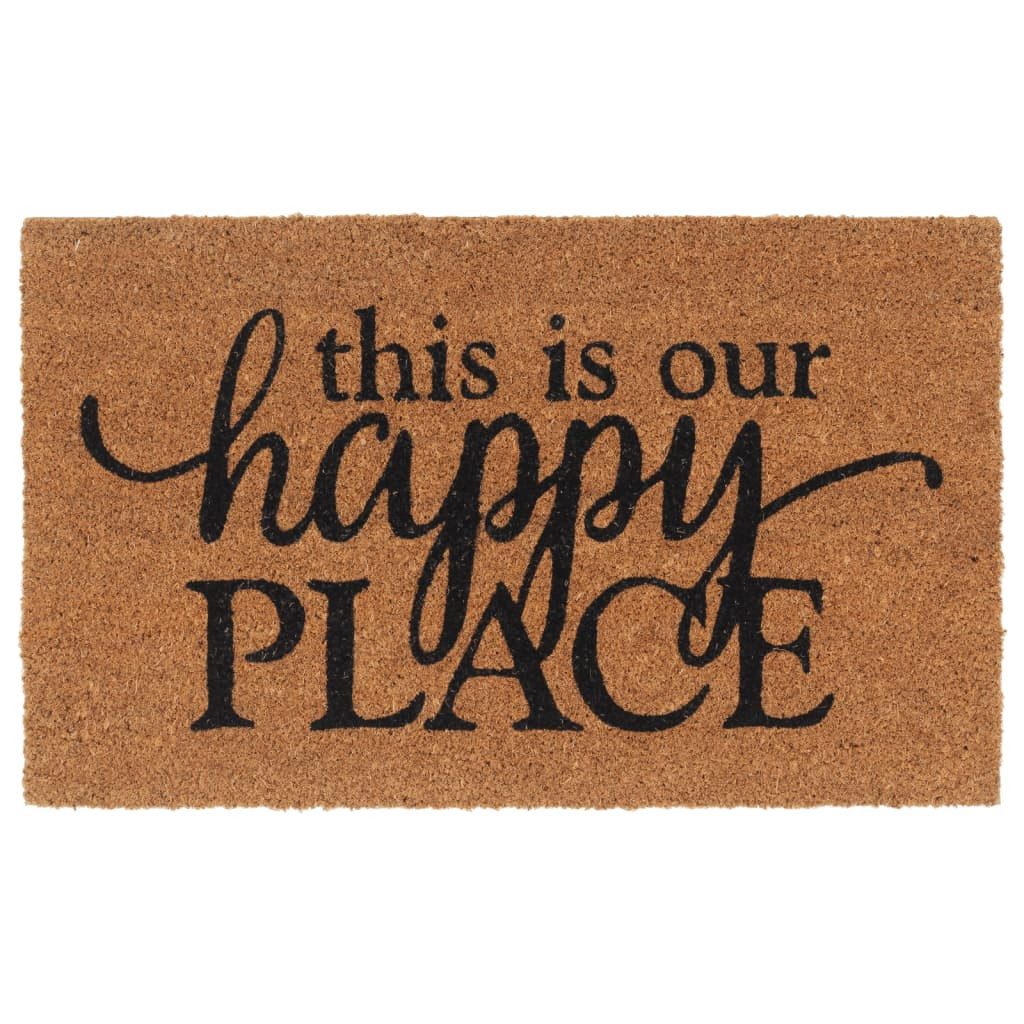 vidaXL Fußmatte Fußmatte Natur 45x75 cm günstig online kaufen