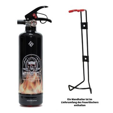 PassionMade Pulver-Feuerlöscher Feuerlöscher für Zuhause 2Kg minibar Brandlöscher 1103, ABC-Pulver, (1 Stück, 1 Brandlöscher inkl. Wandhalterung) Fire-Arrt Feuerlöscher mit Wandhalterung