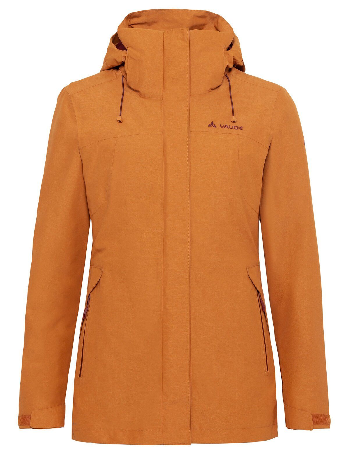 VAUDE 3-in-1-Funktionsjacke Women's Skomer 3in1 Jacket II silt brown