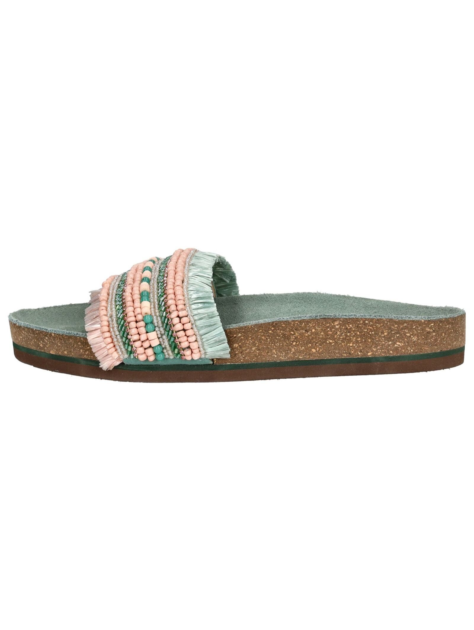 Lazamani Lazamani Pantoletten Leder Pantolette
