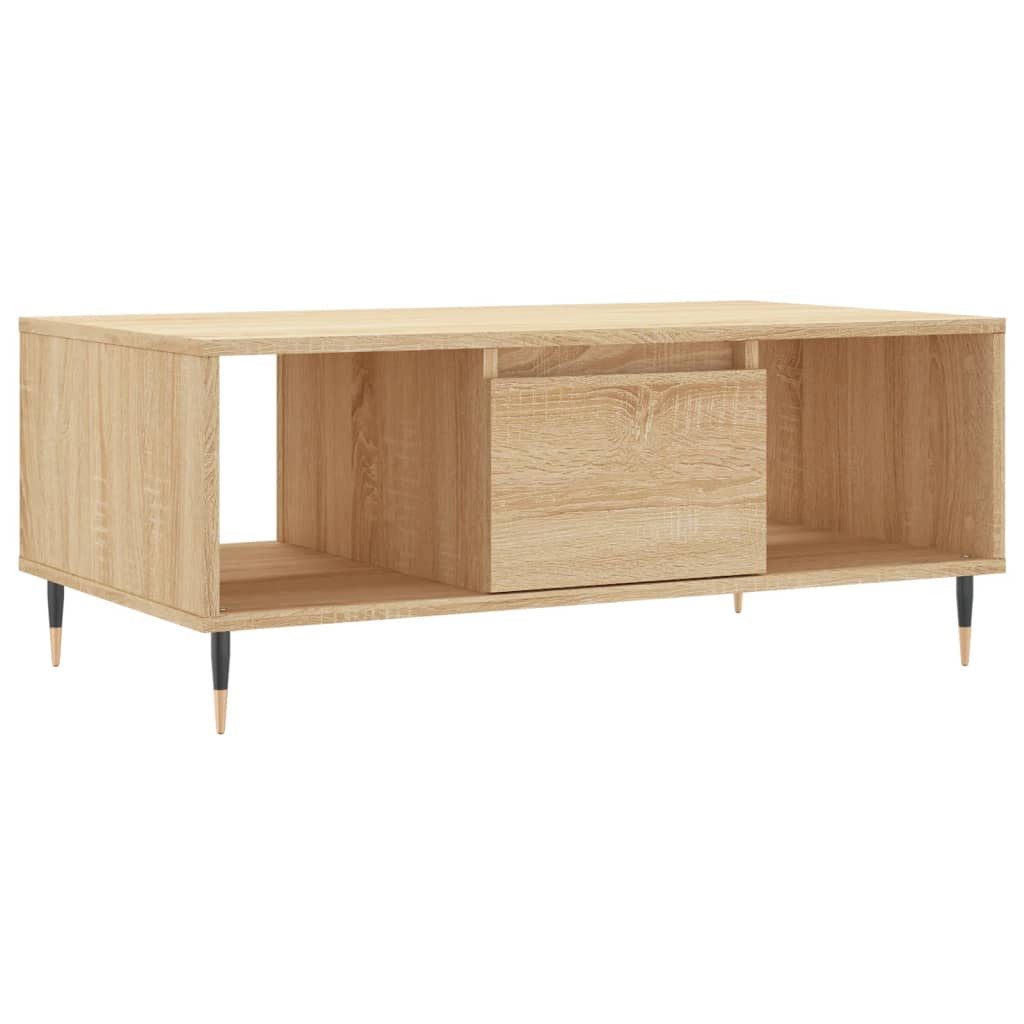 vidaXL Couchtisch Couchtisch Sonoma-Eiche 90x50x36,5 cm günstig online kaufen