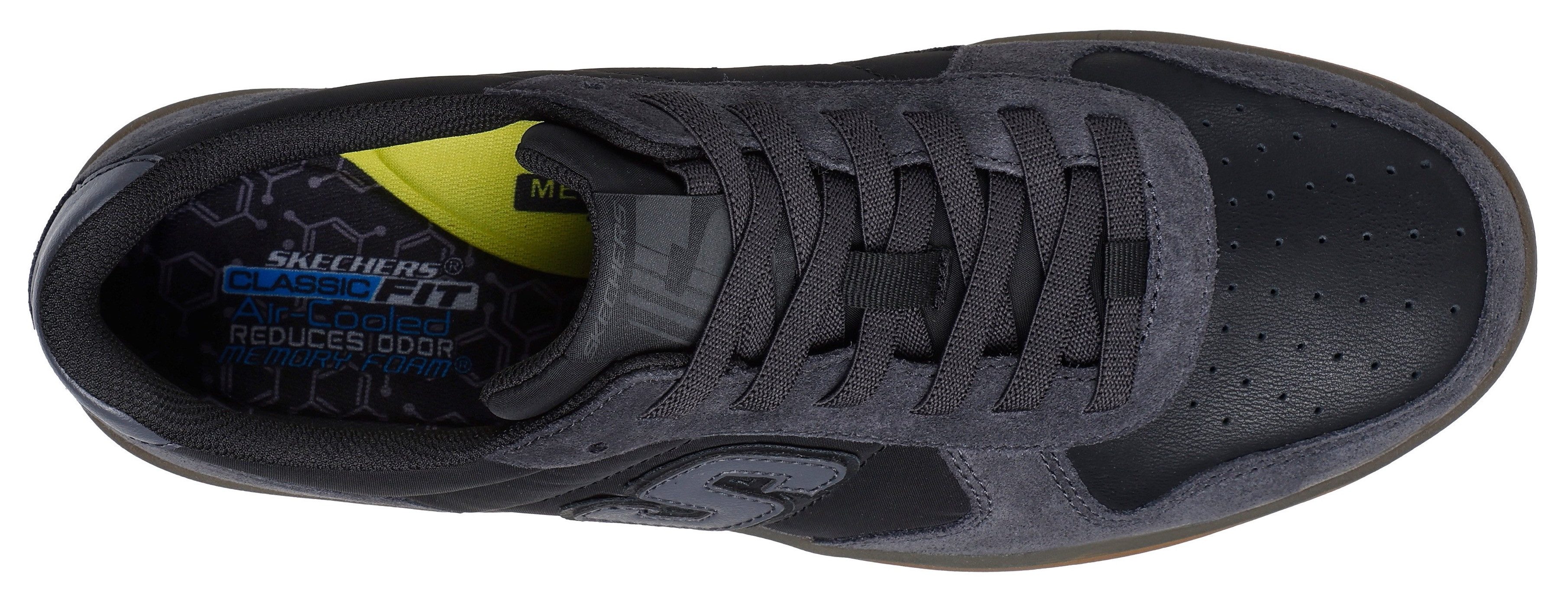Skechers NEW WAVE CUP-CALVEN Slip-On Sneaker, Retro Sneaker, Schnürschuh mit Gummizug – Bild 5 von 5