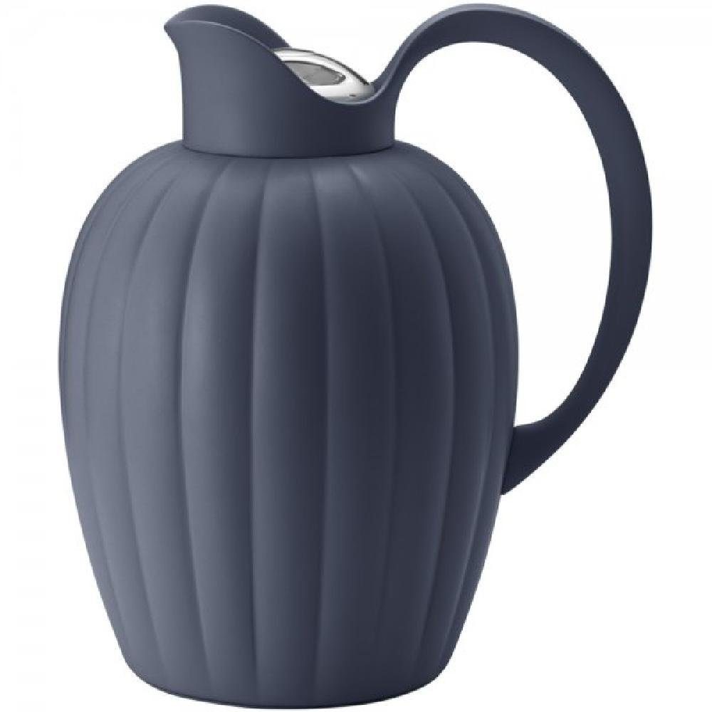 Georg Jensen Isolierkanne Thermoskanne Bernadotte Dusk Blue