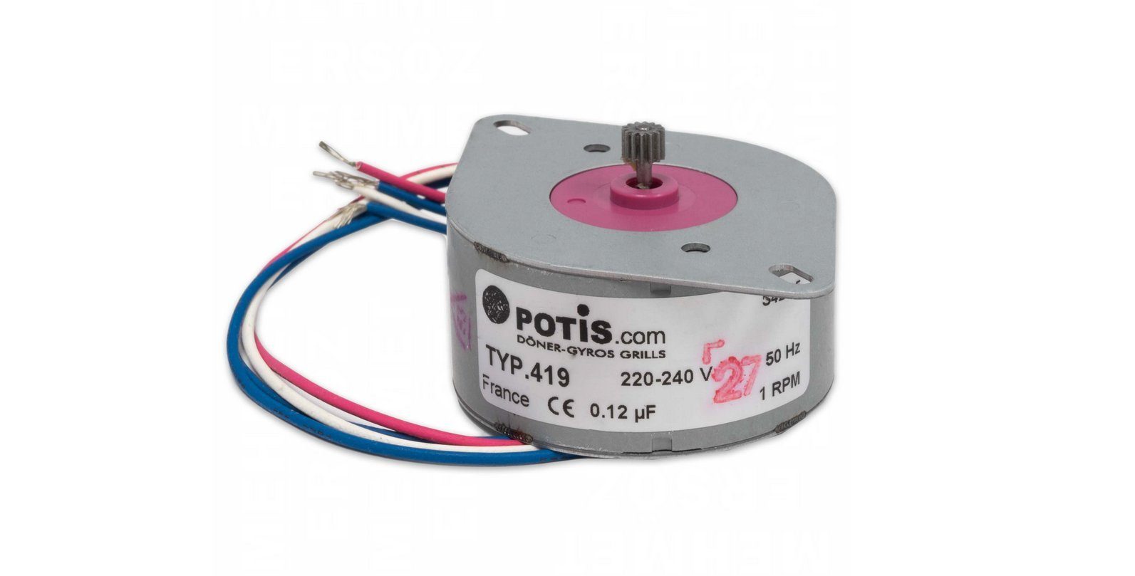 Potis Dönergrill Motor Spule PT0154