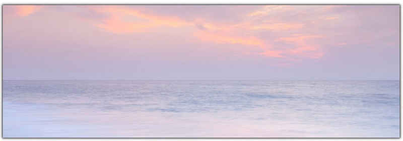 Victor (Zenith) Leinwandbild Strand am Abend, Landschaften, in 30x90 cm, Wandbild Leinwand Landschaften Bild