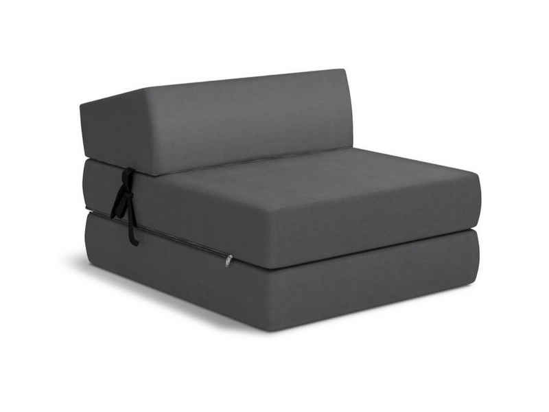 Klappmatratze ALEX, FDM, 9 cm hoch, (1), Klappmatratze, Futonsofa, 70x200 cm, 120x200 cm