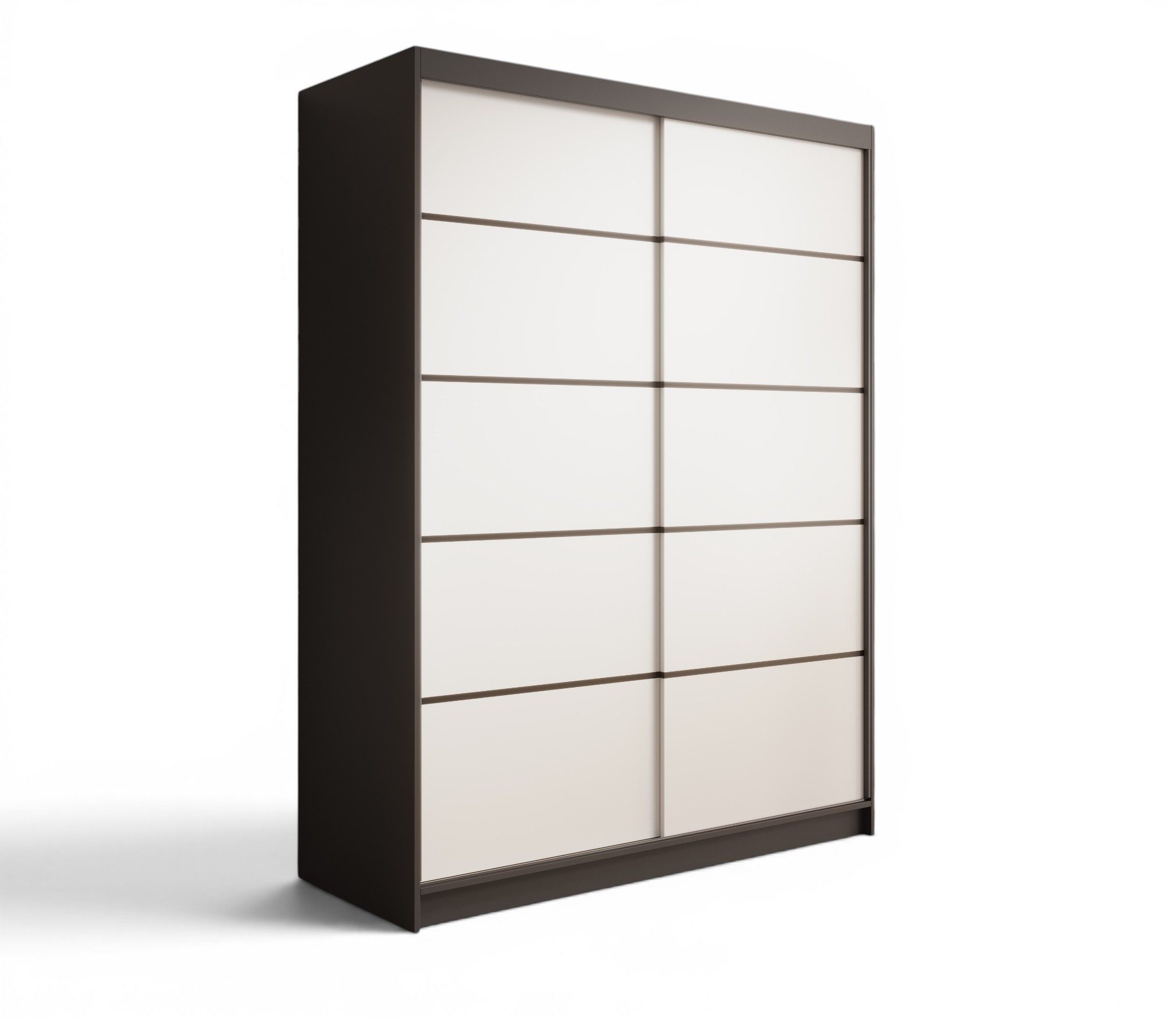 Fun Möbel Schiebetürenschrank Schrank CALNT 150x200x58 cm