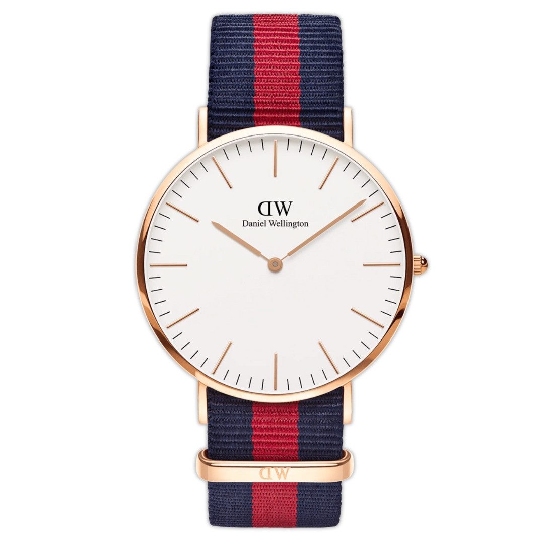 Daniel Wellington Quarzuhr Classic Oxford Rose Gold Armbanduhr 40 mm DW0010 günstig online kaufen