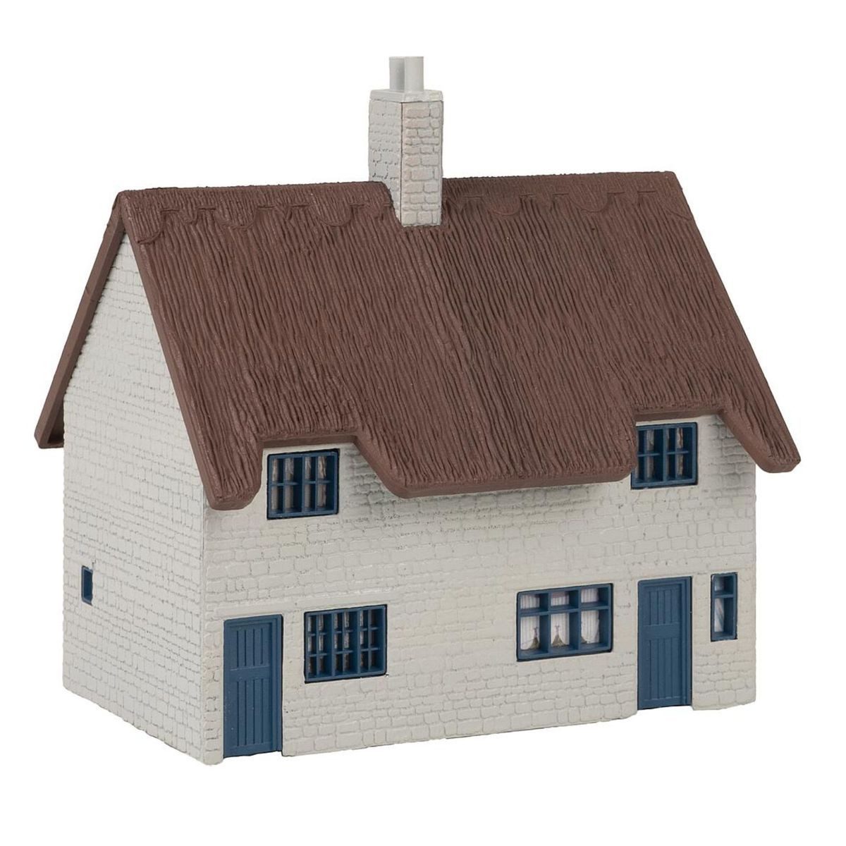 Faller Modellbausatz Faller 131322 Wohnhaus mit Strohdach Haus H0