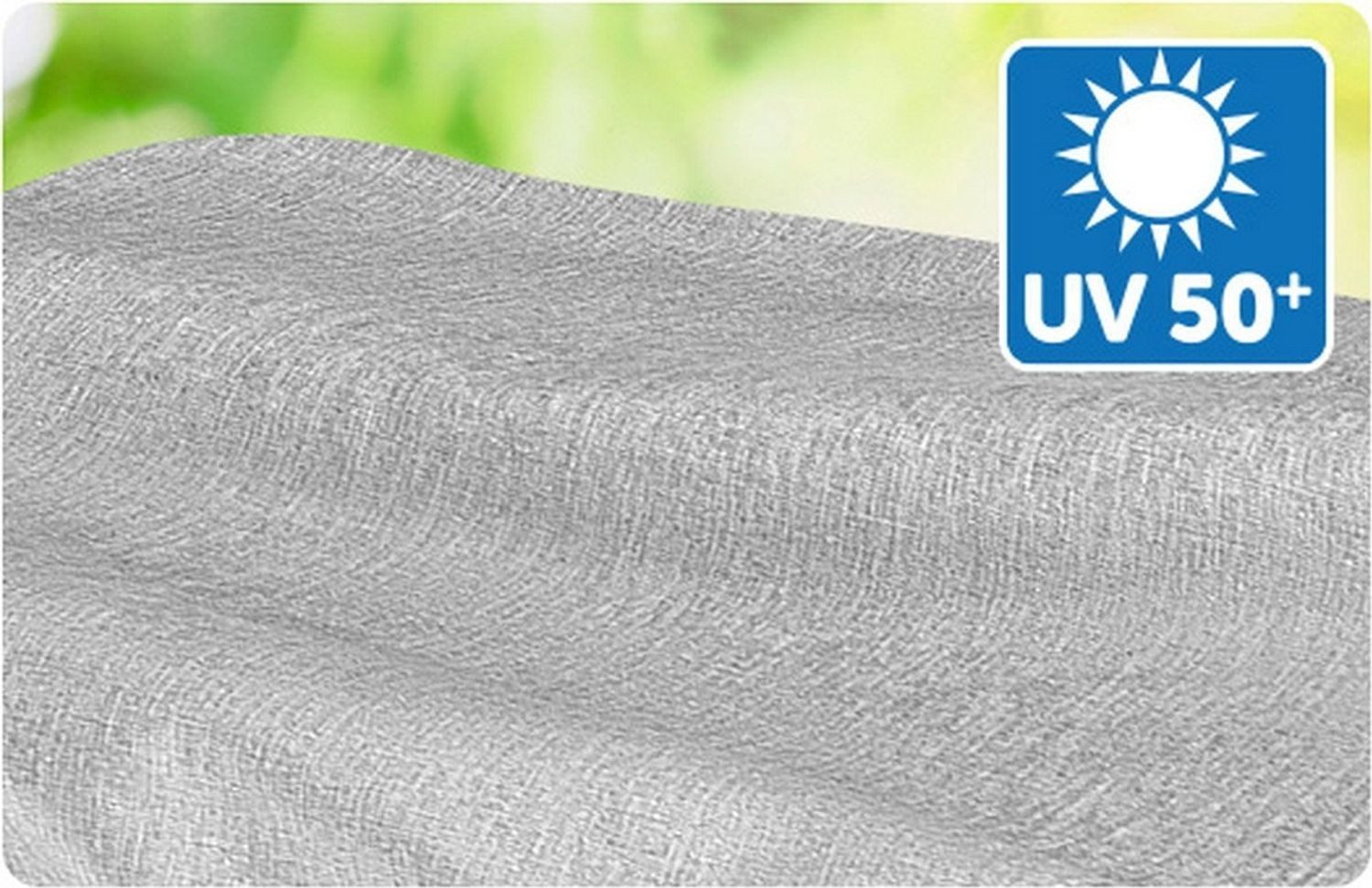 Reer Kinderwagen-Sonnenschutzhülle Grau-melange (1-St)