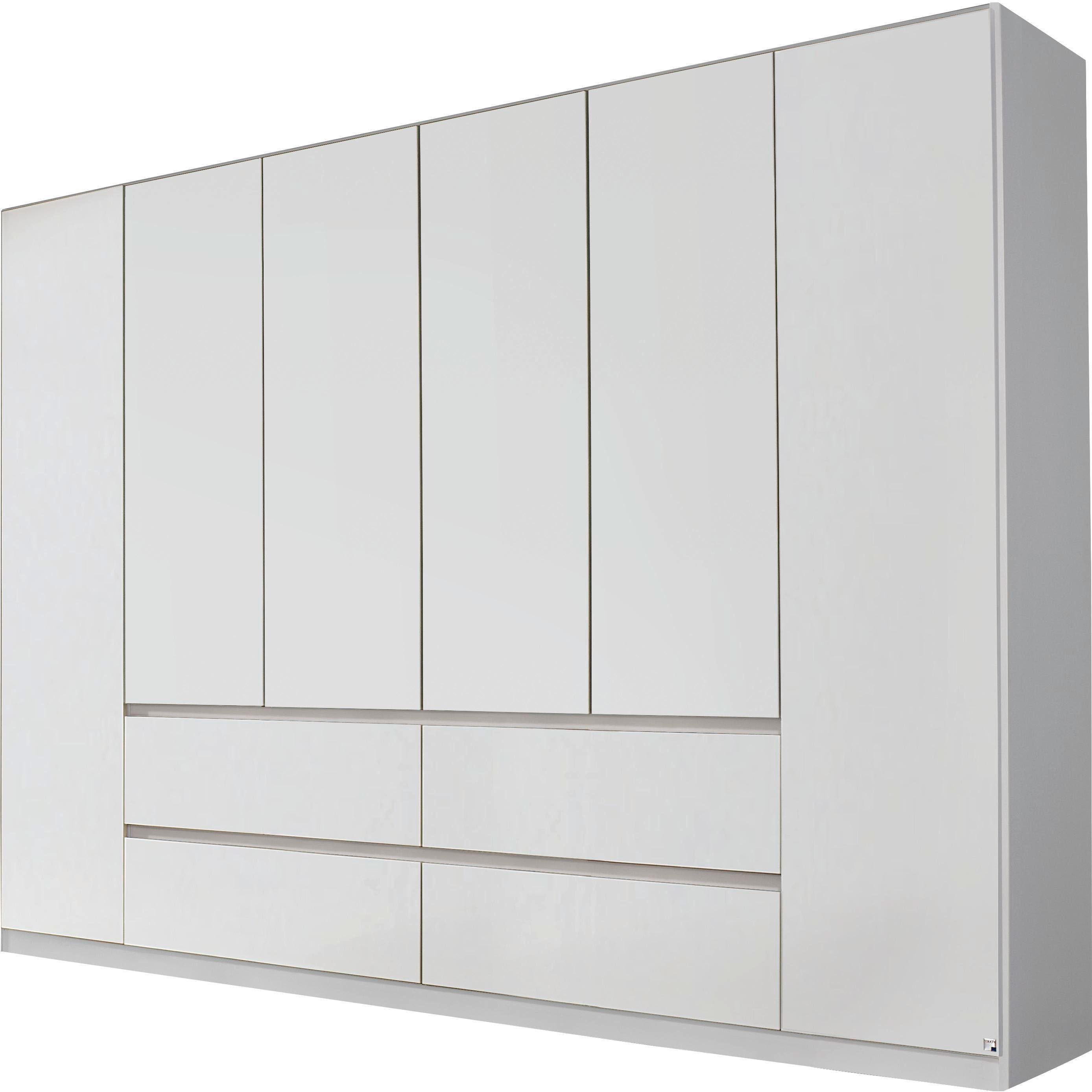 rauch Drehtürenschrank Kleiderschrank Schrank Garderobe Garderobenschrank MAINZ grifflose Front, Außentüren mit Push-to-Open Funktion MADE IN GERMANY