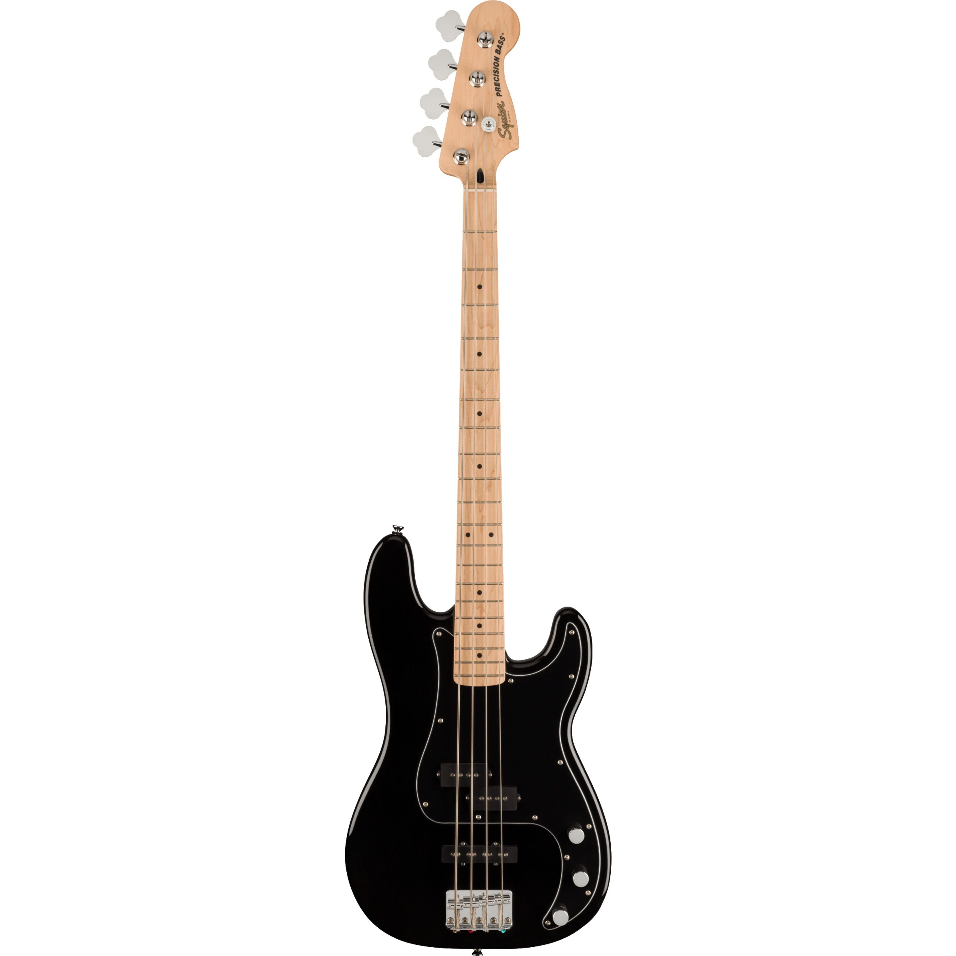 Squier E-Bass, E-Bässe, Bass-Sets, Affinity Series Precision Bass PJ Pack MN Black - Pack basse