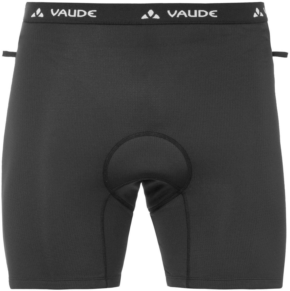 VAUDE Radhose Active 3/4 Pants sportlicher Stil mit Logoschriftzug, für Radsport, elastisch
