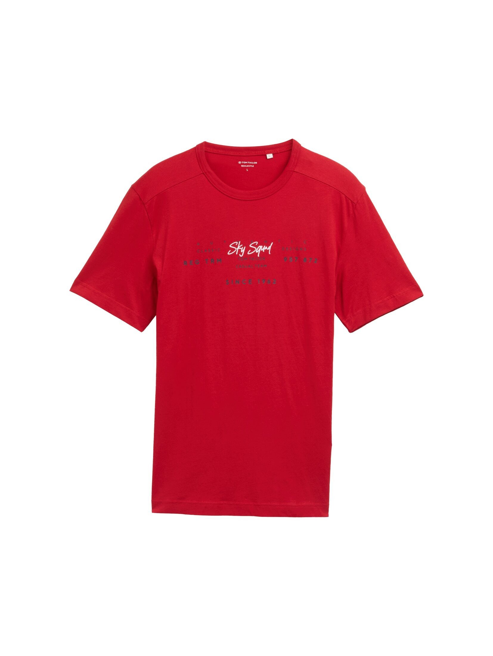 TOM TAILOR T-Shirt T-Shirt mit Print günstig online kaufen