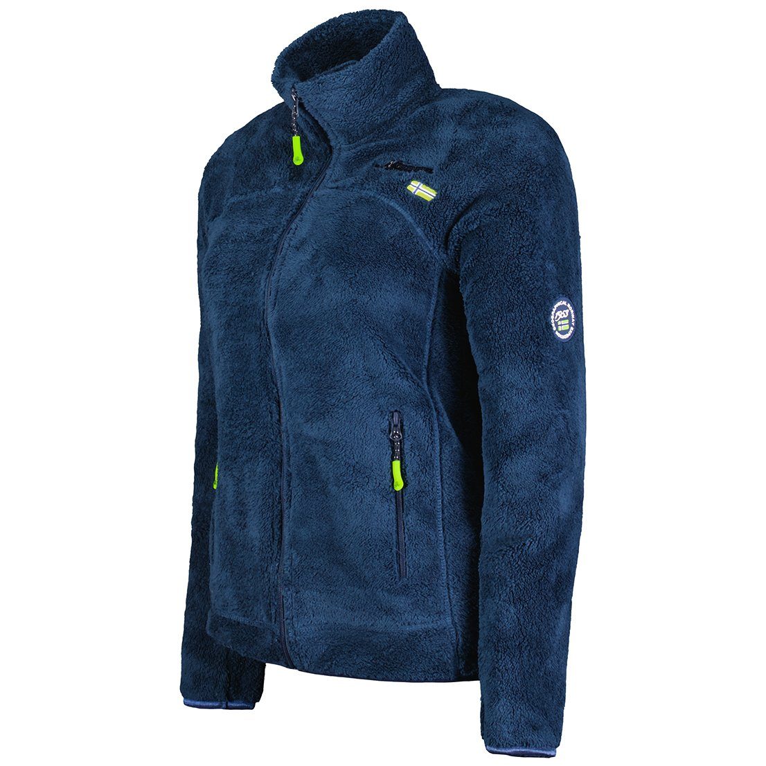 Geographical Norway Fleecejacke Damen Outdoor Jacke brupalenco (1-St) mit Stehkragen