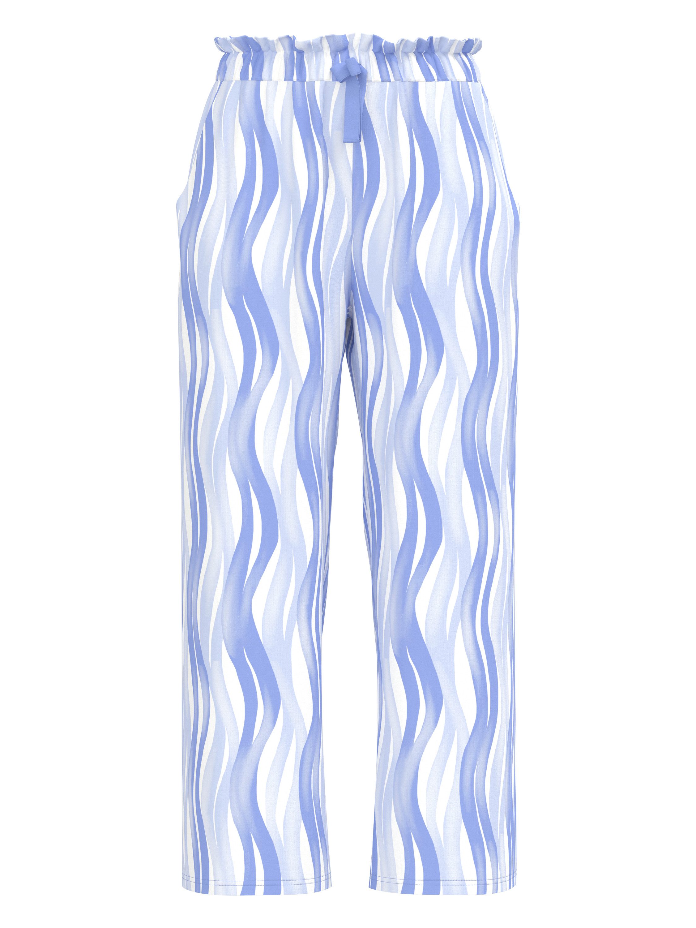 CALIDA Pyjamahose Favourites Ocean Damen (1-tlg) seidig weich, ultraleicht und geschmeidig