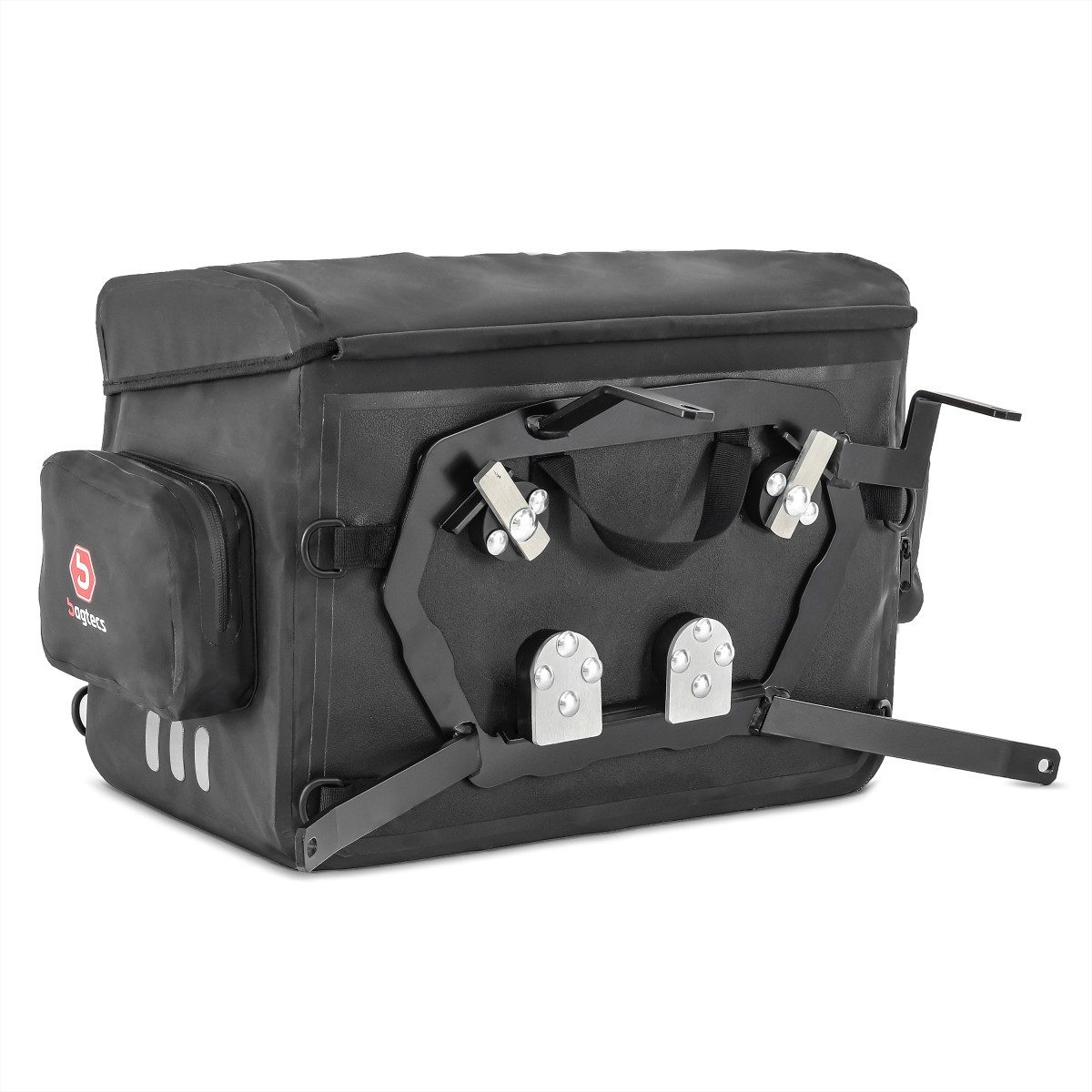 Bagtecs Reisetasche 2x PVC Seitenkoffern + Kofferträger für Honda Africa Twin 1100 20-21 B
