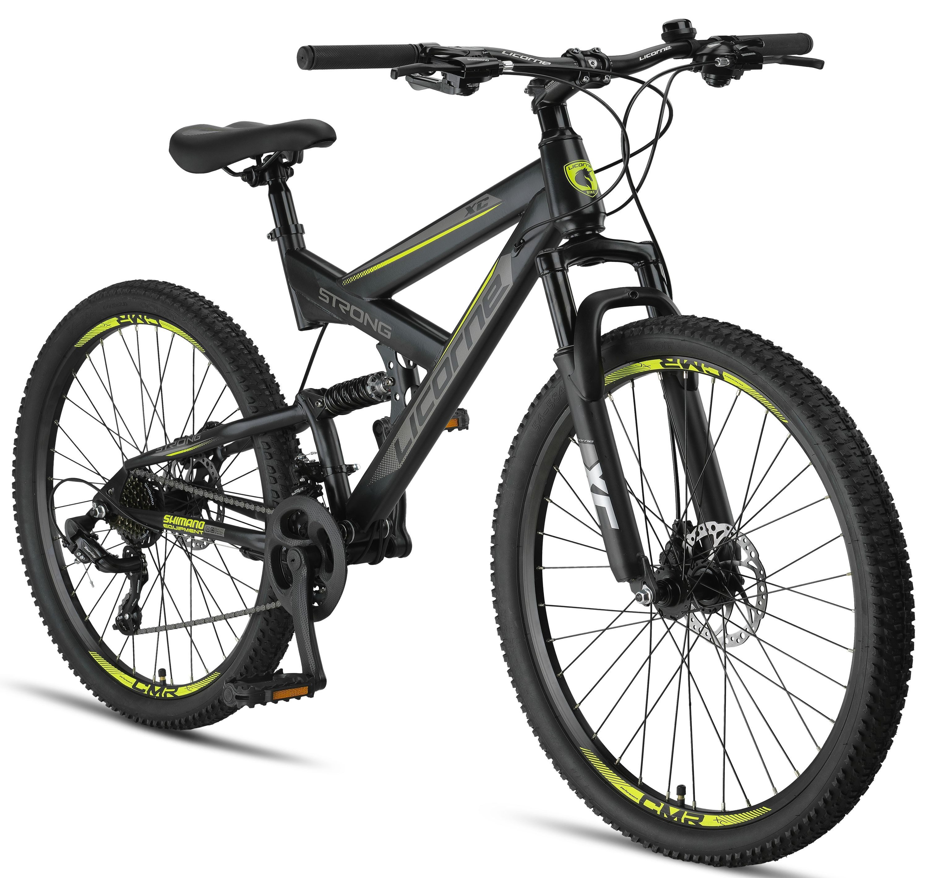 Mountainbike Licorne Bike Strong 2D Premium Mountainbike in 26, 27,5 und 29 Zoll