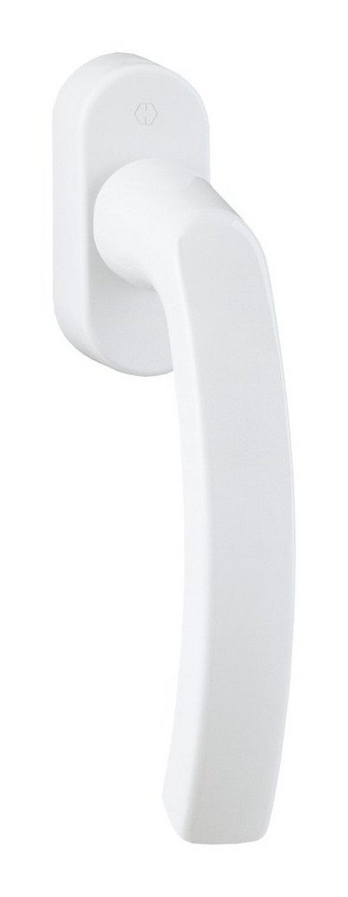 HOPPE Fensterbeschlag duraPlus / Luxembourg 099/US952, Dreh-/Kipp mit Secustik und VarioFit - verkehrsweiß