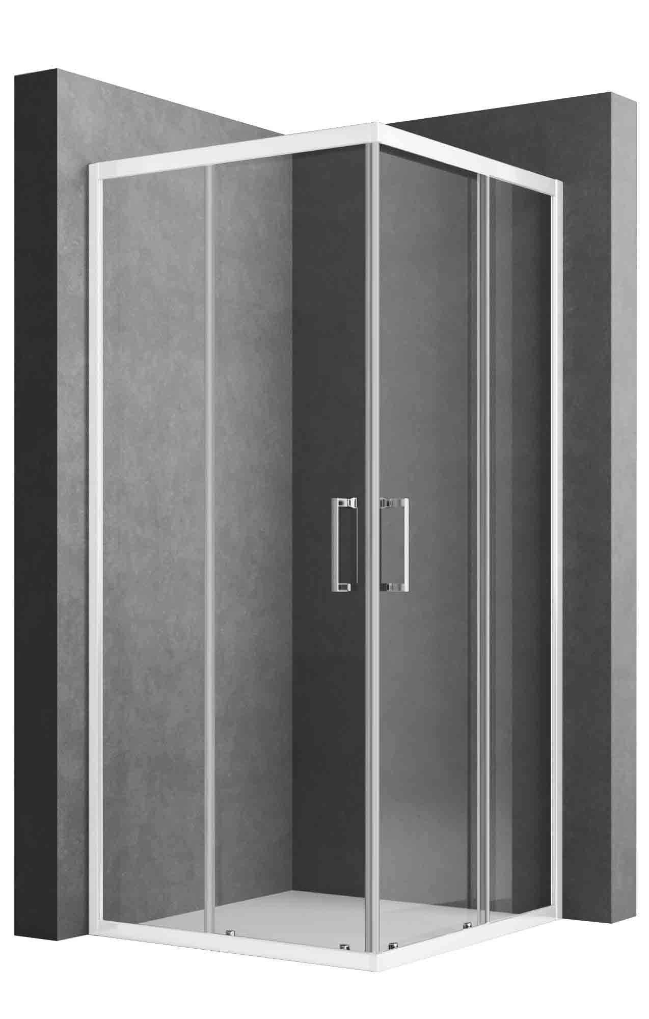 Boromal Eckdusche 90x75 90x90 80x80 100x100 günstig online kaufen