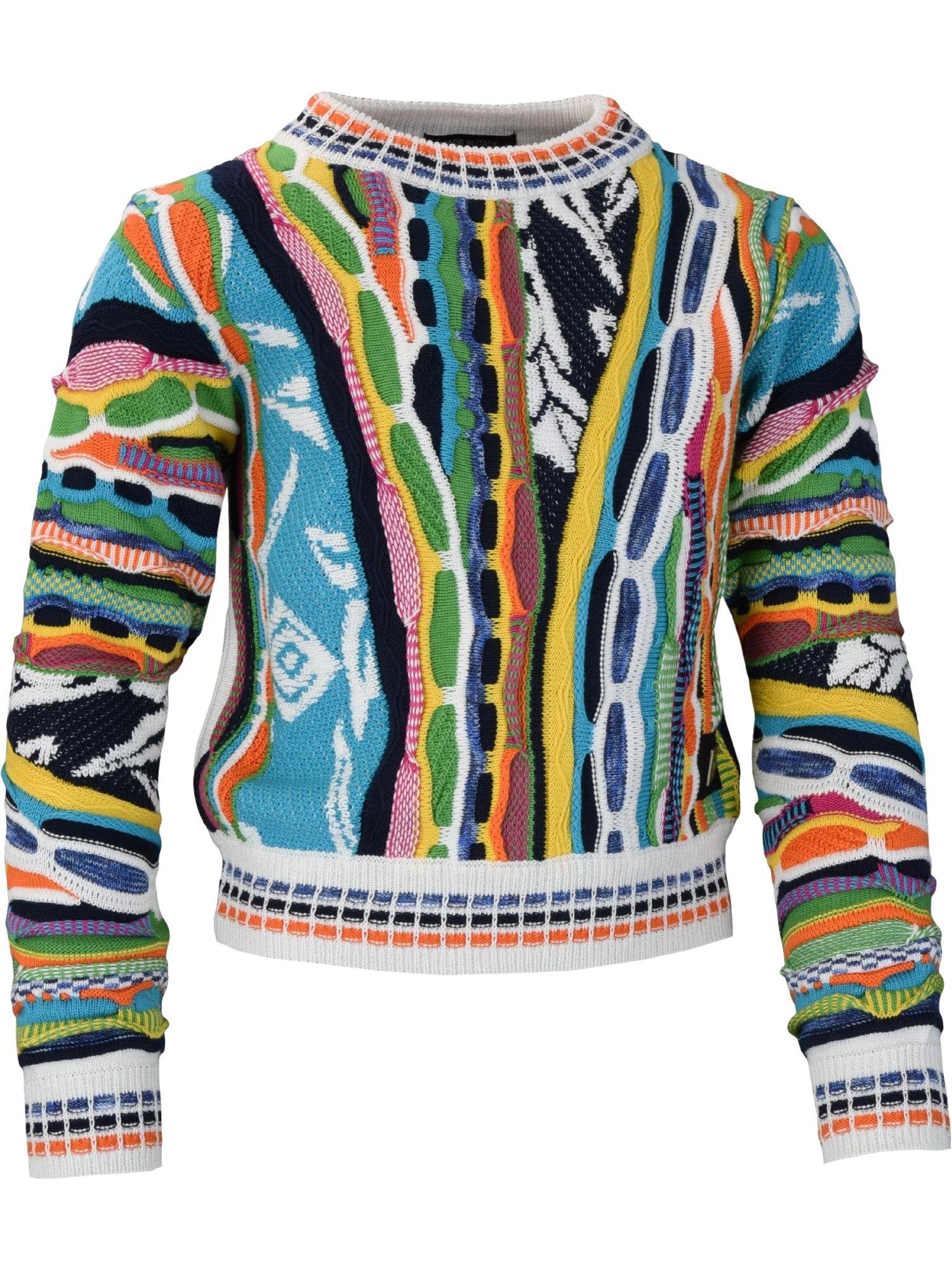 CARLO COLUCCI Rundhalspullover Casassa