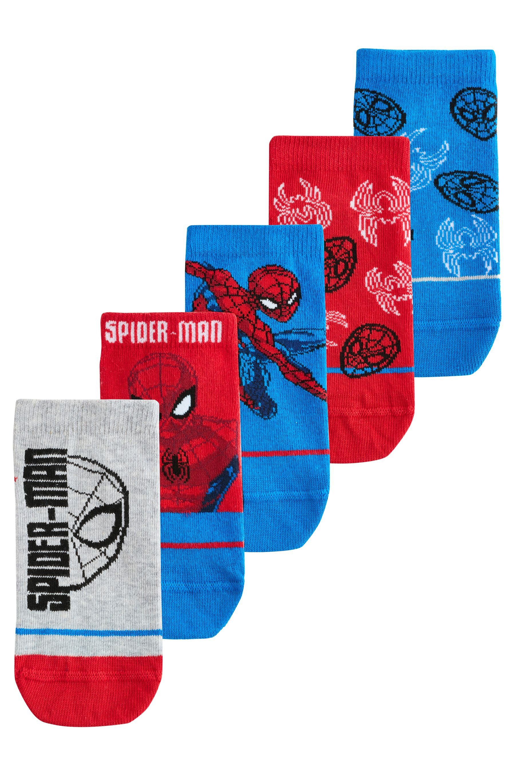 Next Basicsocken Sneaker-Socken mit Motiv, 5er-Pack (5-Paar)