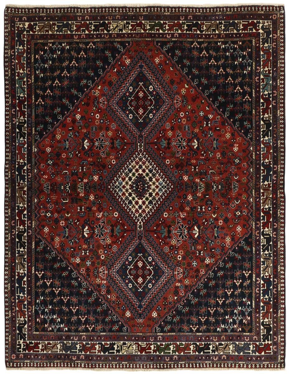 Orientteppich Yalameh 152x198 Handgeknüpfter Orientteppich / Perserteppich, Nain Trading, rechteckig, Höhe: 12 mm