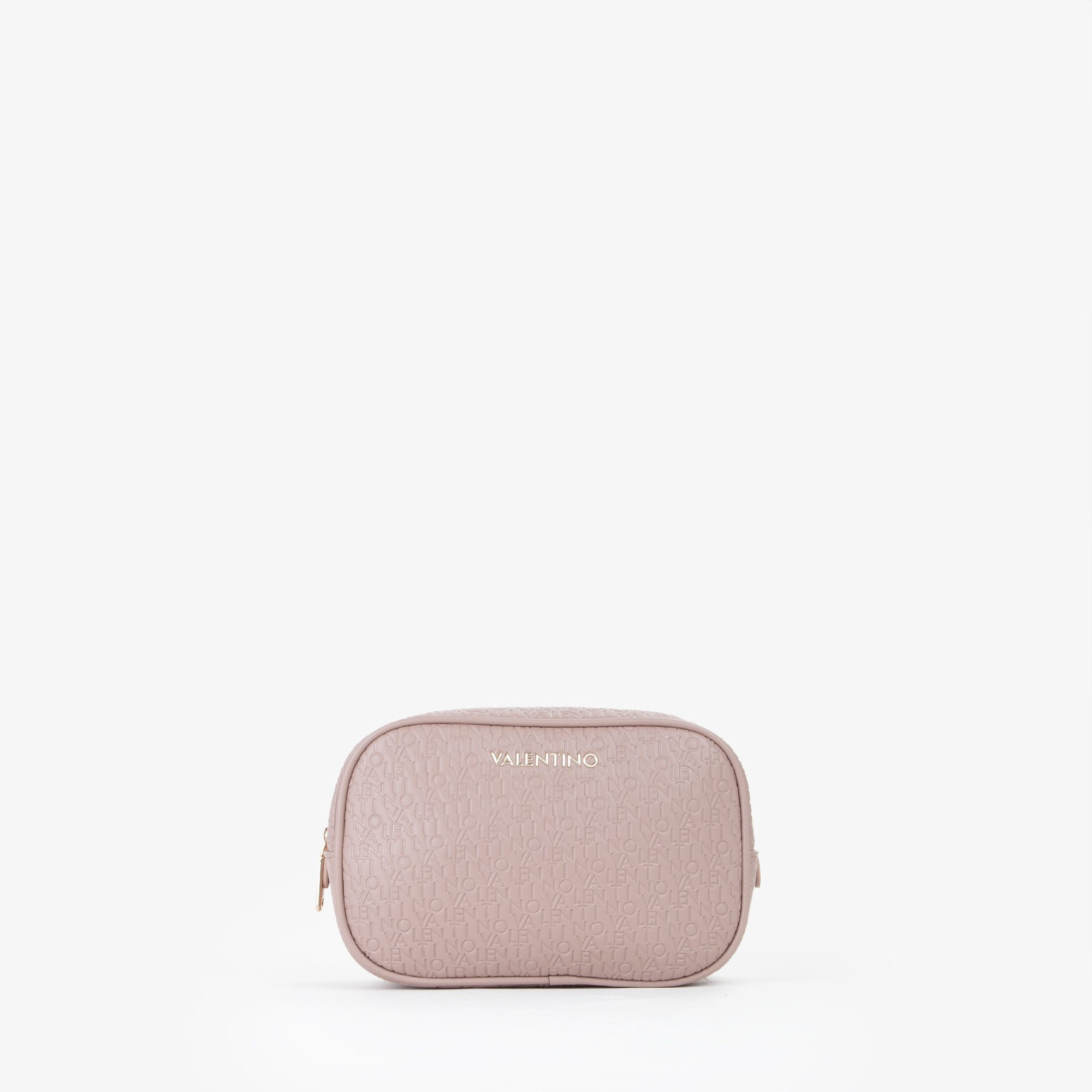 VALENTINO BAGS Beautycase HARD COSMETIC CASE FALAK RE, Unisex Kosmetiktasche, Kulturbeutel, Minibag mit Logoprägung