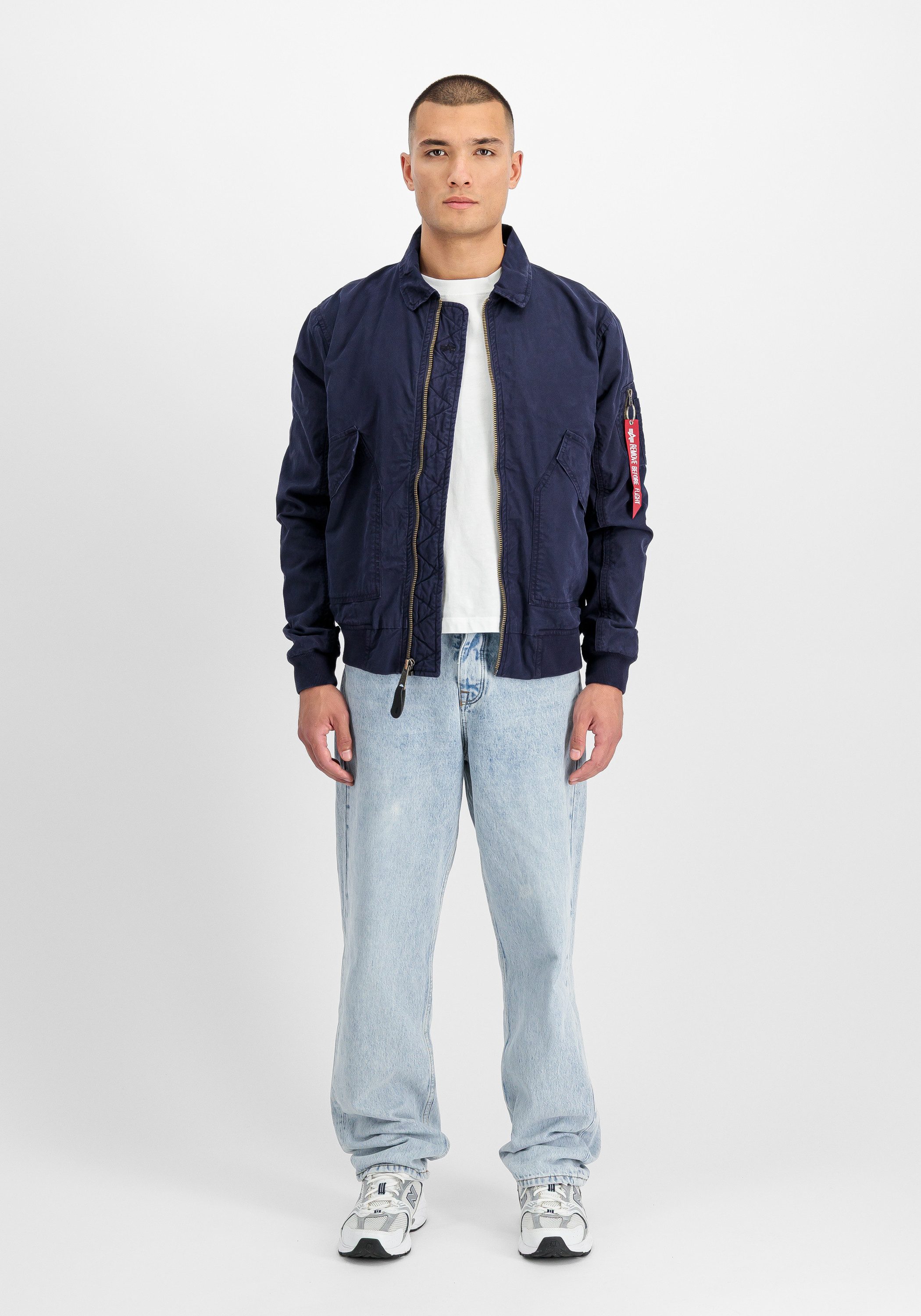 Alpha Industries Bomberjacke CWU-36/P Canvas Light