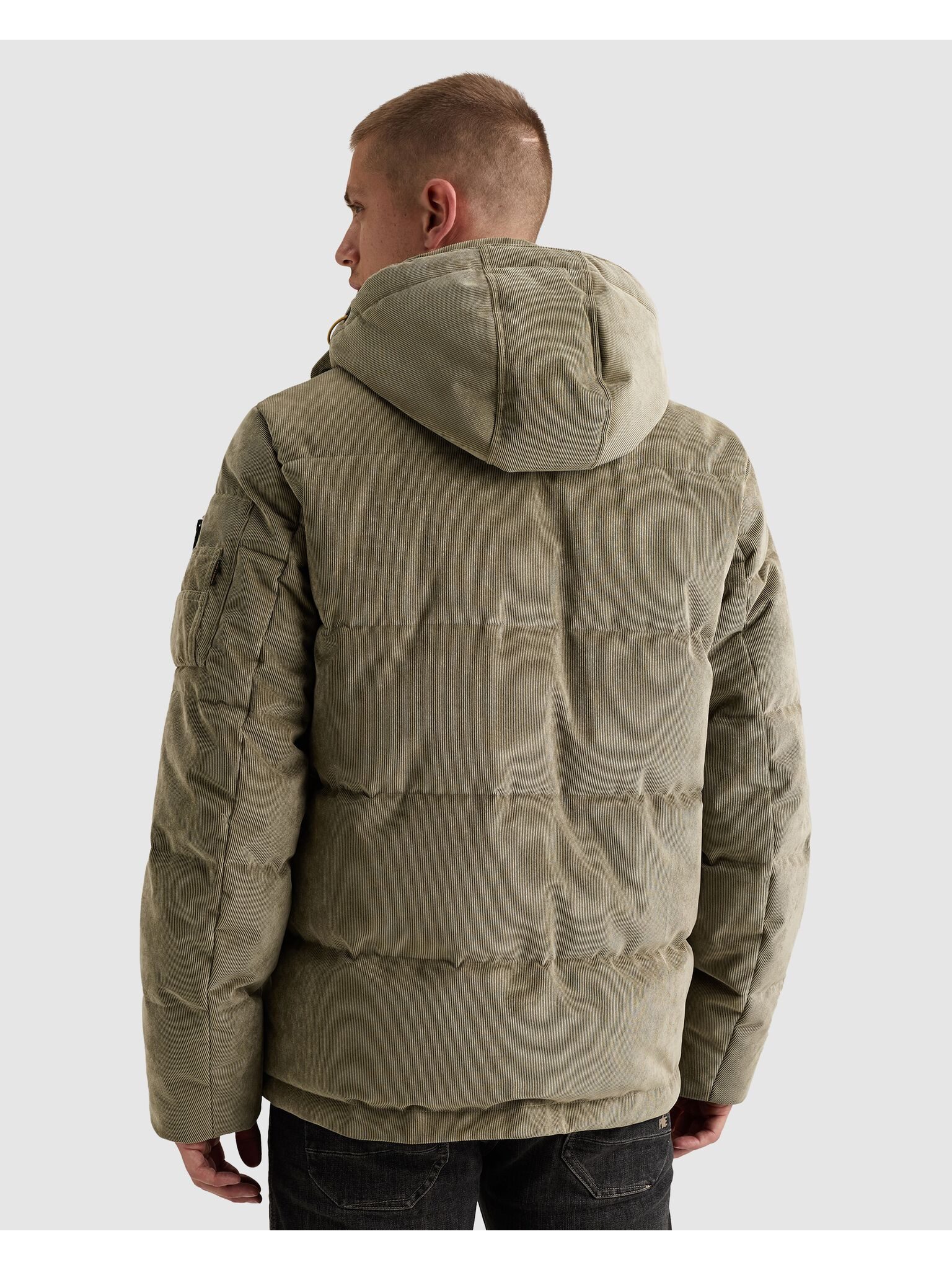 PME LEGEND Winterjacke GOBBLER Clear Ford aus Feincord, warm wattiert