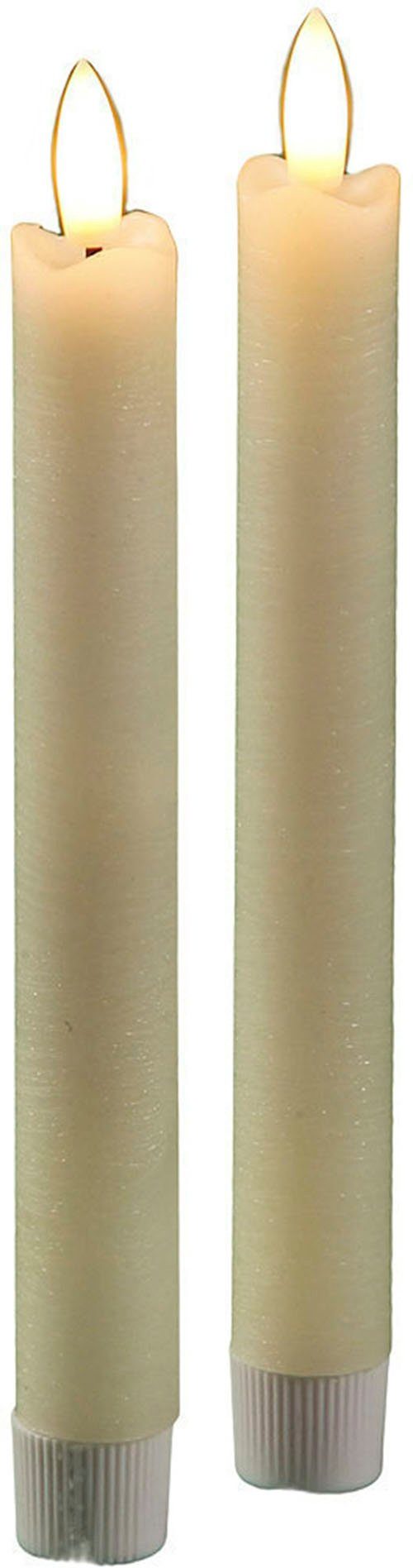 LED-Kerze LED Stabkerzen 20cm
