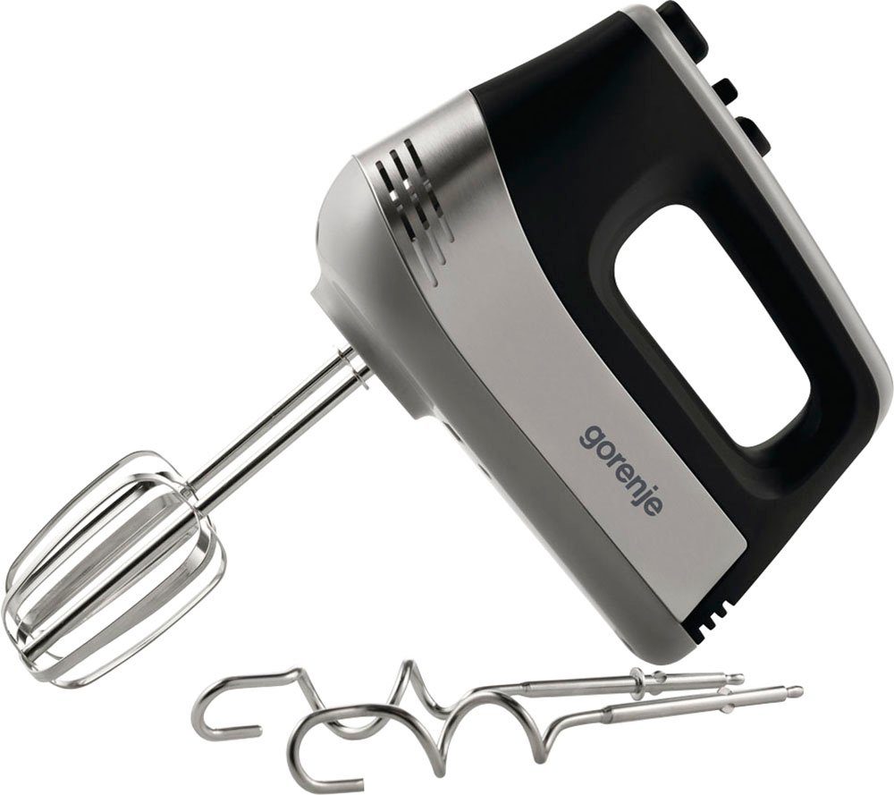 GORENJE Handmixer M 500 DCBK, 500 W, 500 Watt Motor, Edelstahl  Rühr-/Knethaken