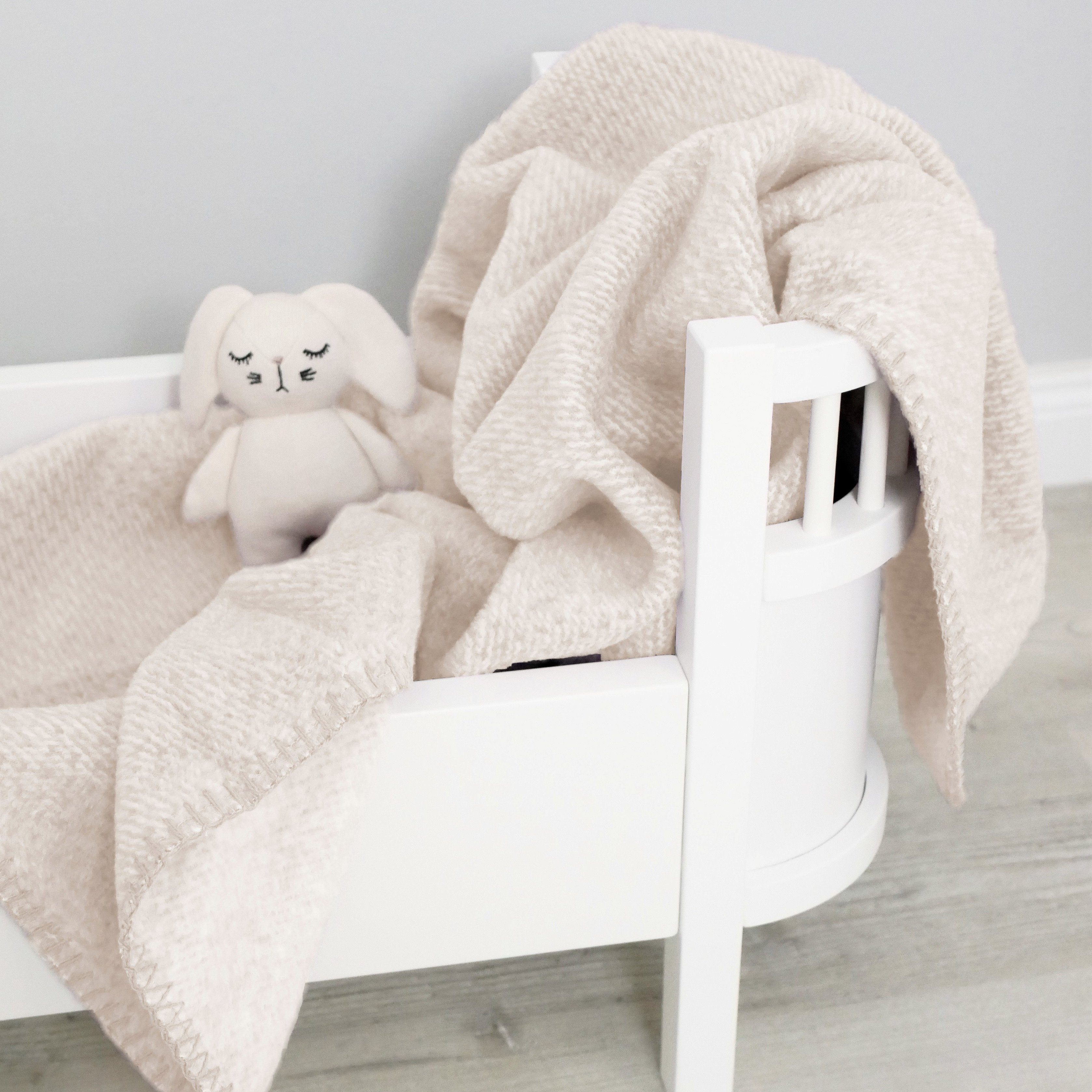 Babydecke 100% Bio-Baumwolle, kids&me, kuschelige & weiche Decke für Babys günstig online kaufen