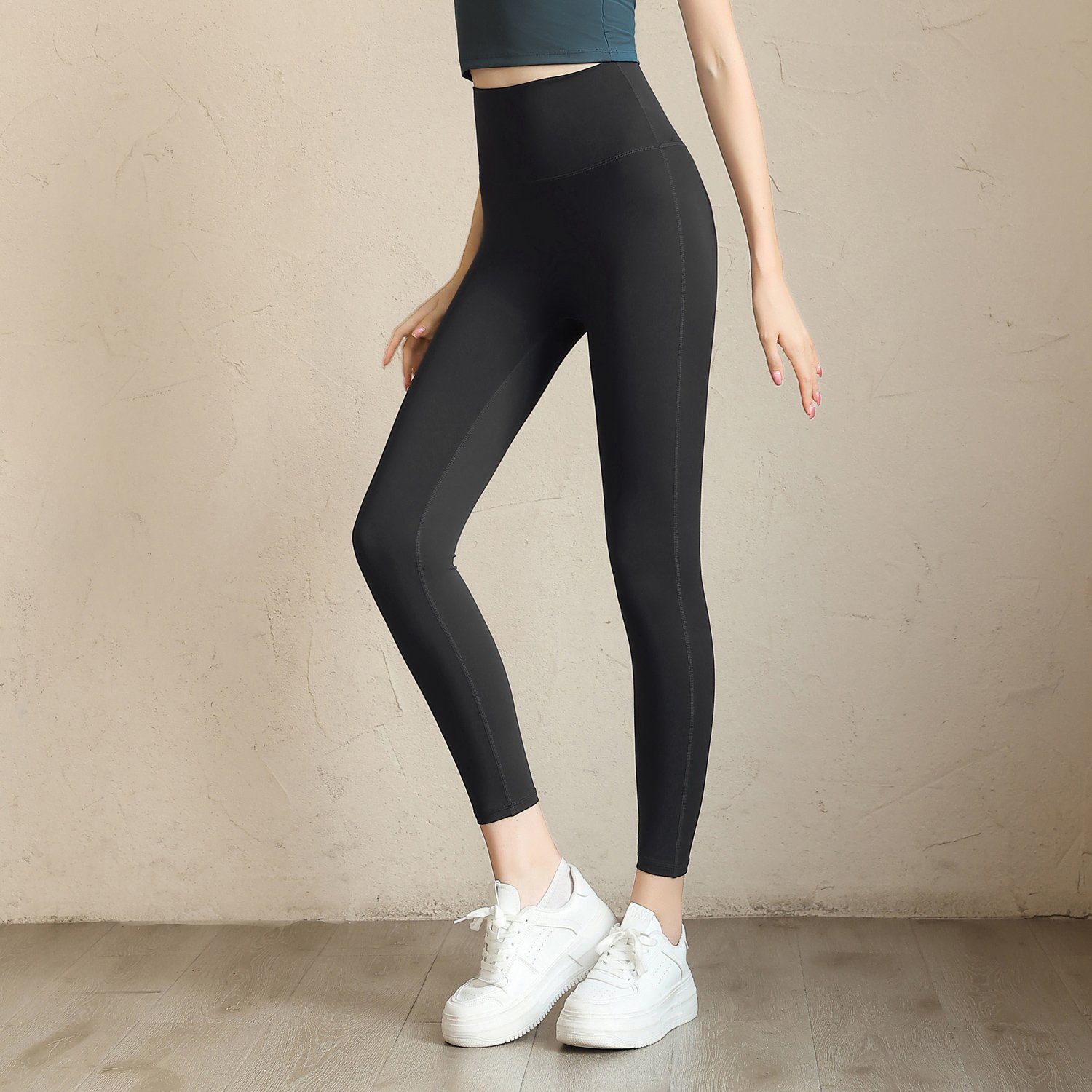 Fity Leggings Sport-Leggings für Damen mit hohem Bund & nahtlosem Design günstig online kaufen