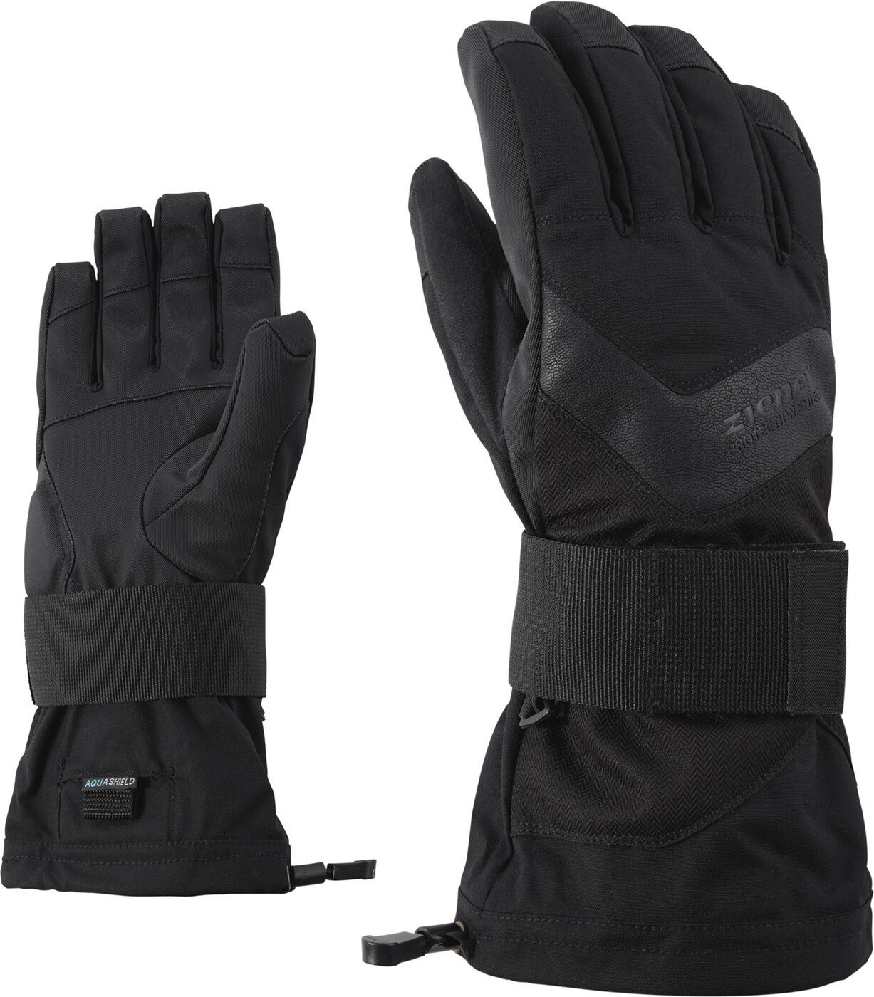 Ziener Snowboardhandschuhe MILAN-Z AS® glove man BLACK HERINGBONE