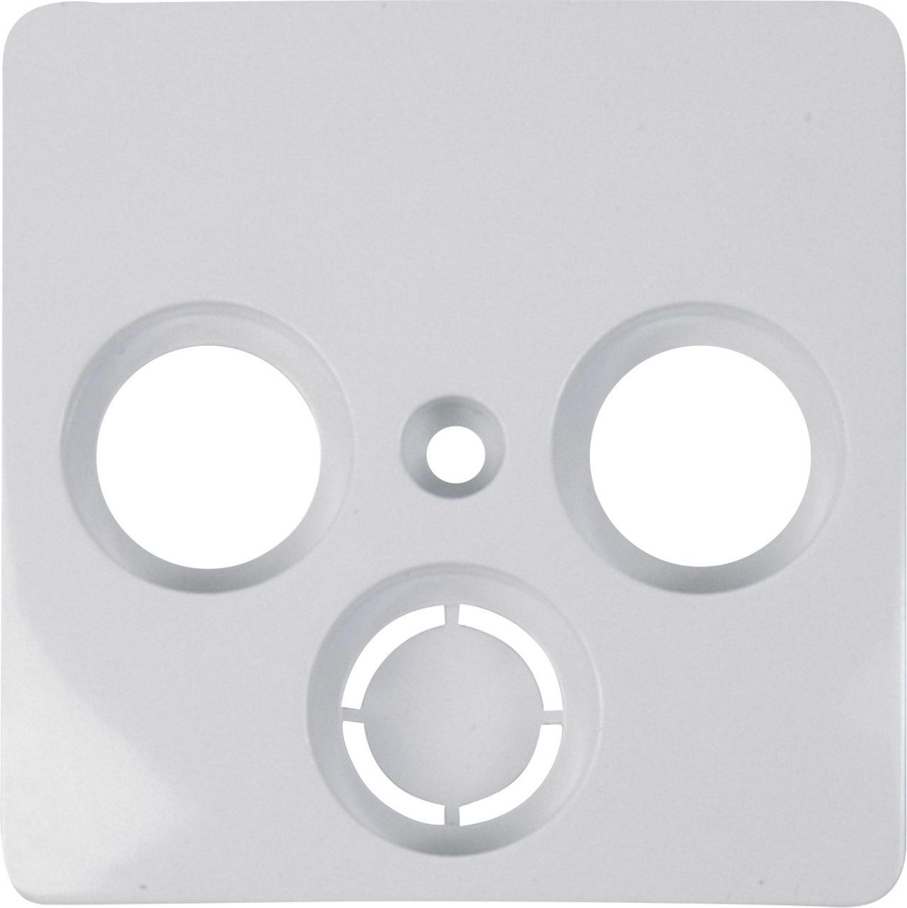 UNITEC Lichtschalter Unitec SAT/Antennenabdeckung Monaco ultraweiß