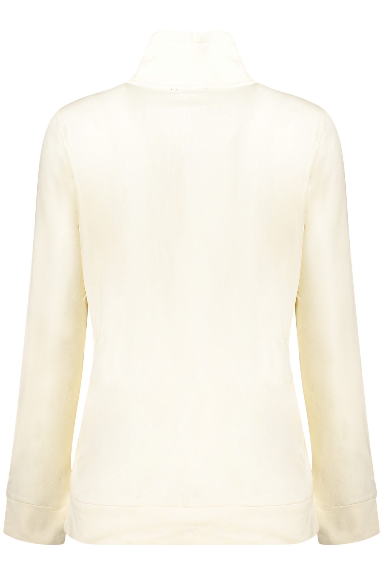 Freddy Sweatshirt Exklusives Damen-Sweatshirt: Weiß, gefüttert, mit