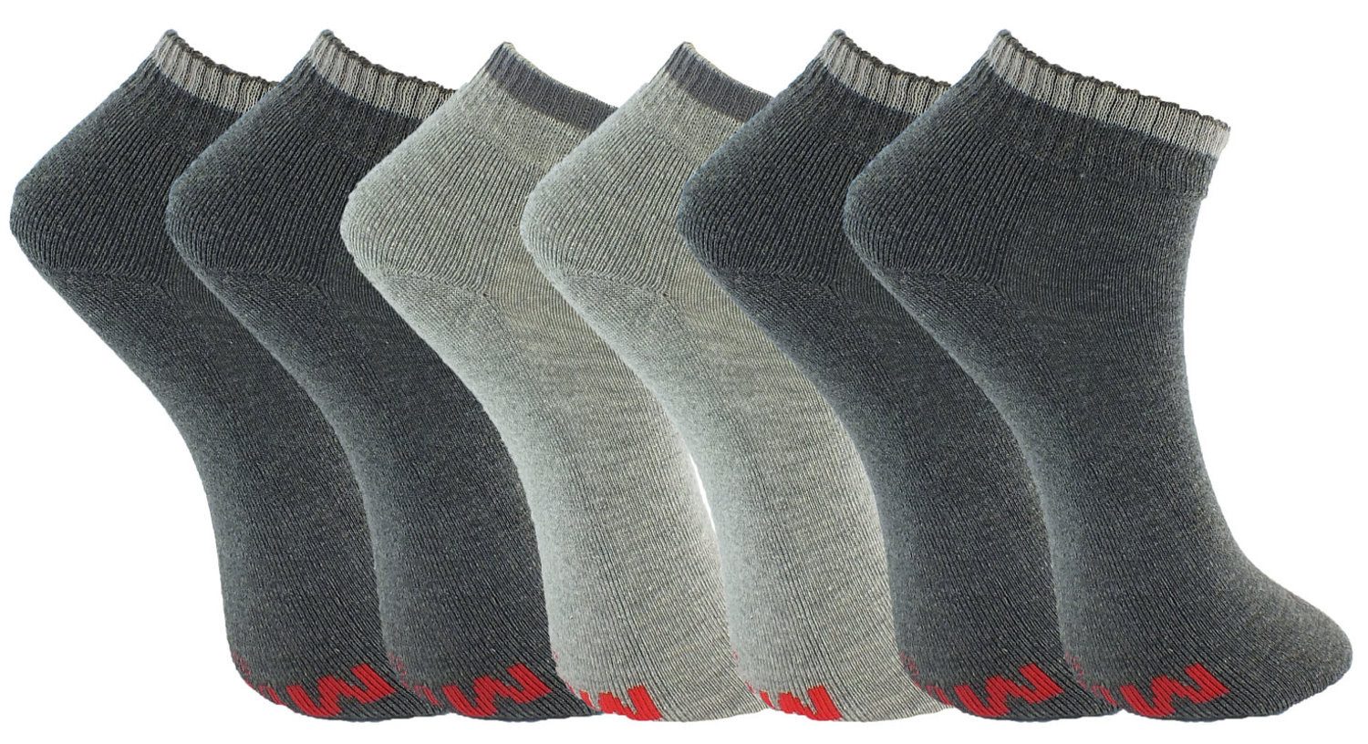 MUSTANG Kurzsocken Quartersocken (9-Paar) verschiedene Farben