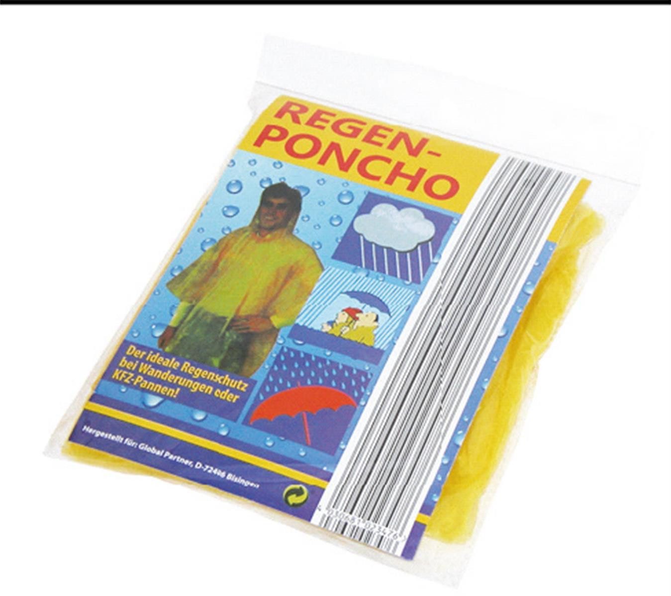 Regenponcho Regenponcho Transparent 1 Stück (1-St) Regenponcho Regenmantel wasserdichter Poncho Outdoor Poncho Regenb
