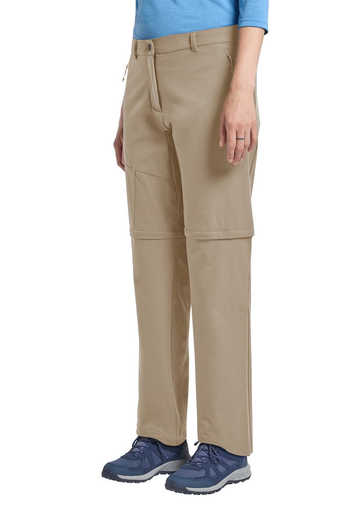 Jack Wolfskin Zip-off-Hose PICO TRAIL ZIP OFF PANTS W mit abnehmbaren Hosenbeinen, schnell trocknend, atmungsaktiv