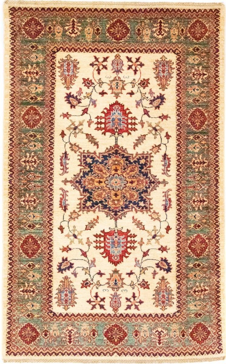 Orientteppich Kazak 116x189 Handgeknüpfter Orientteppich, Nain Trading, rechteckig, Höhe: 5 mm