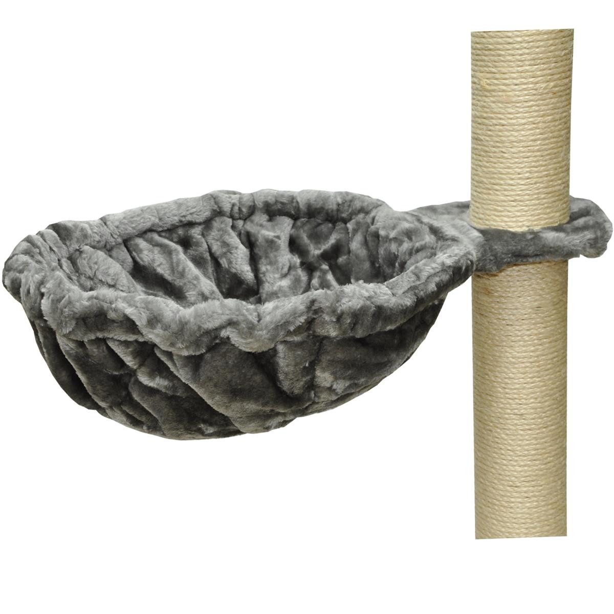 nanook Kratzbaum Liegemulde XL extratief grau Ø 45 cm